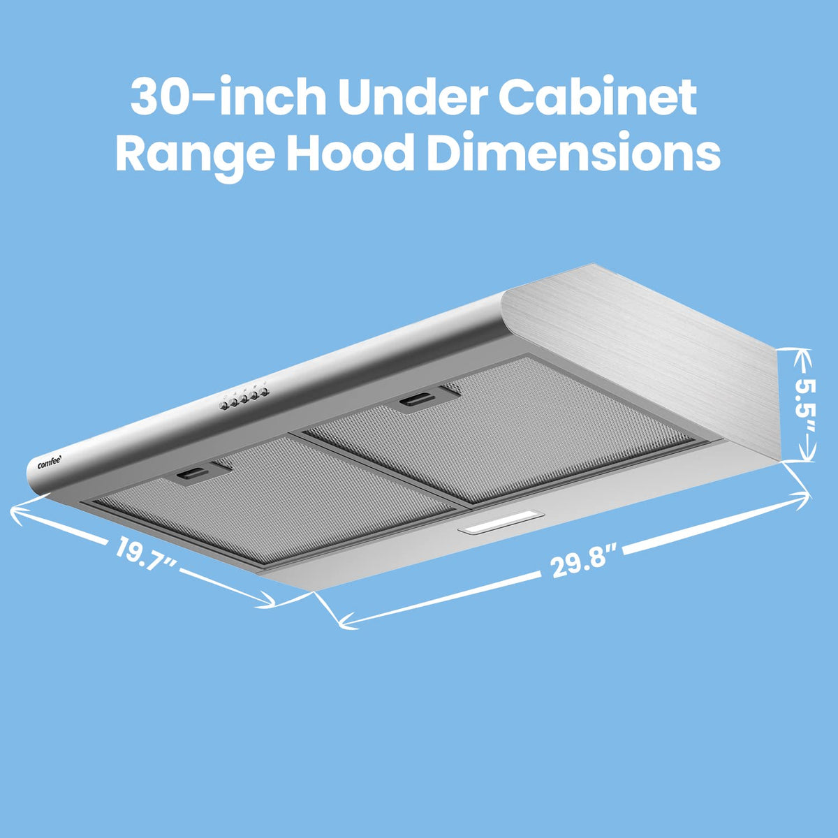 30 Inch Under Cabinet Range Hood U126