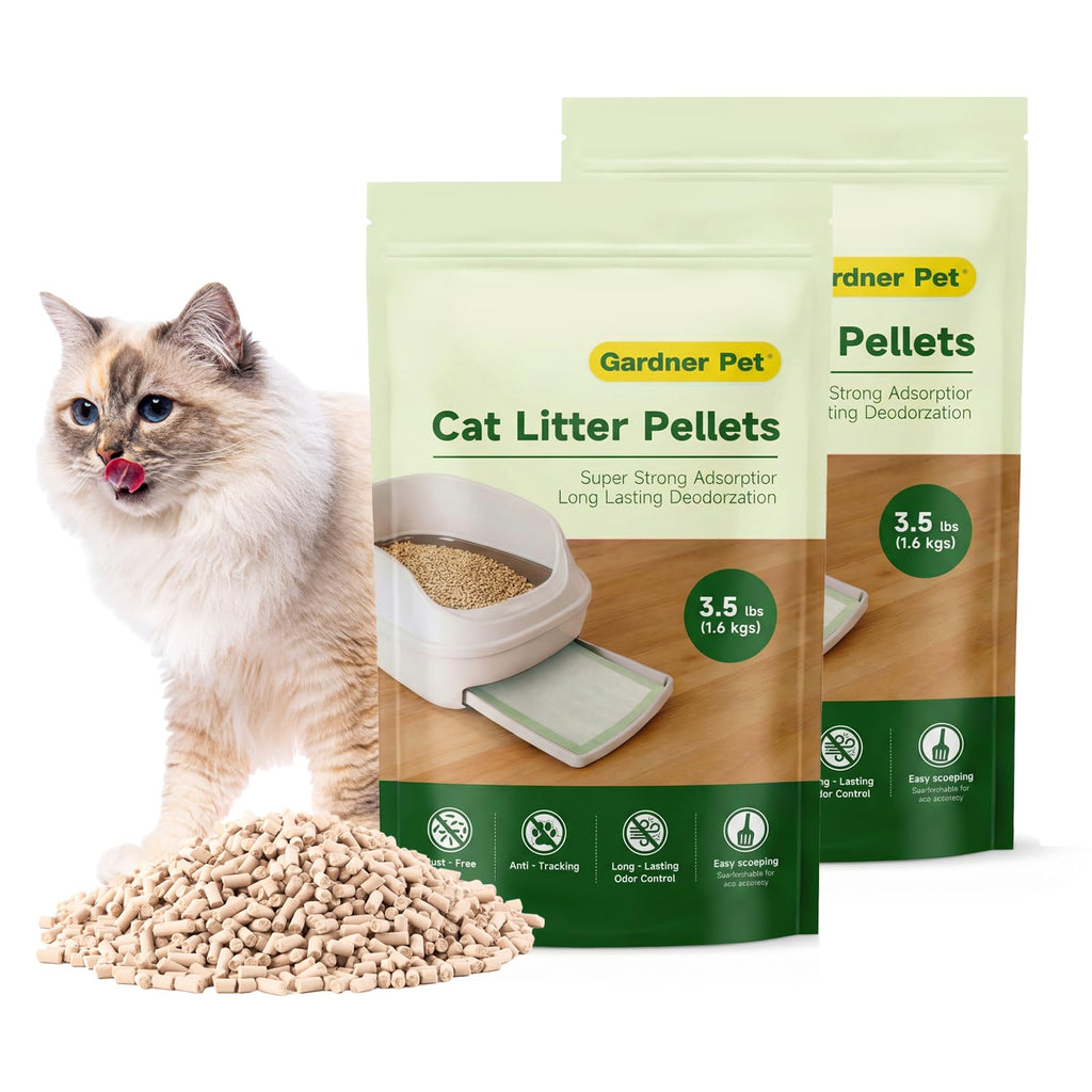 Non-Clumping Zeolite Cat Litter Pellets 7Lbs B256
