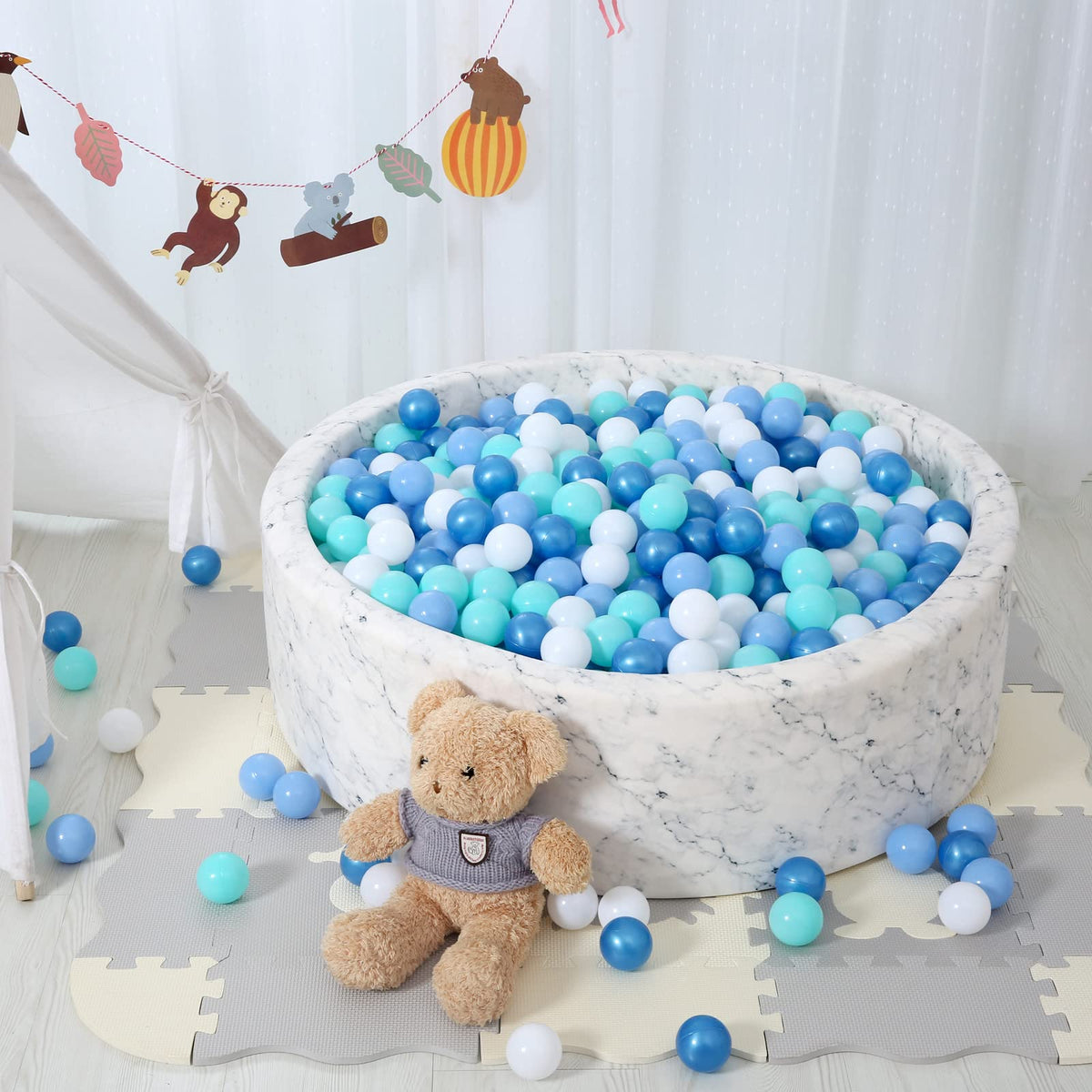 Phthalate Free BPA Free Non-Toxic Crush Proof Play Balls O555720