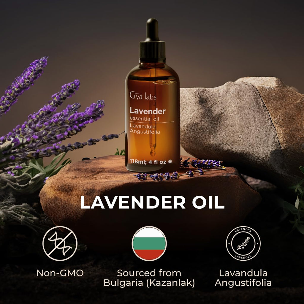 Frankincense & Lavender Essential Oil Set 2x4 Fl Oz K770