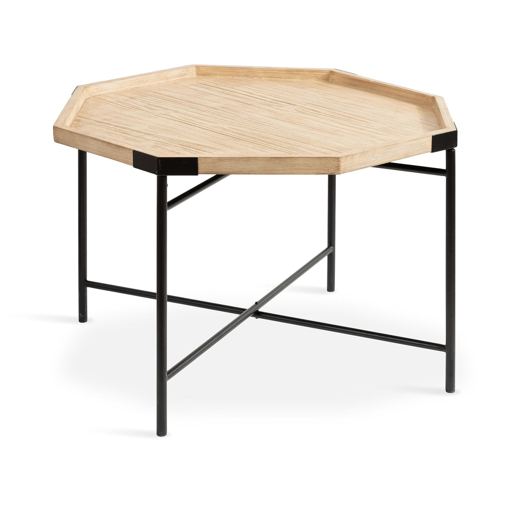 Two-Tone Octagon Coffee Table N490