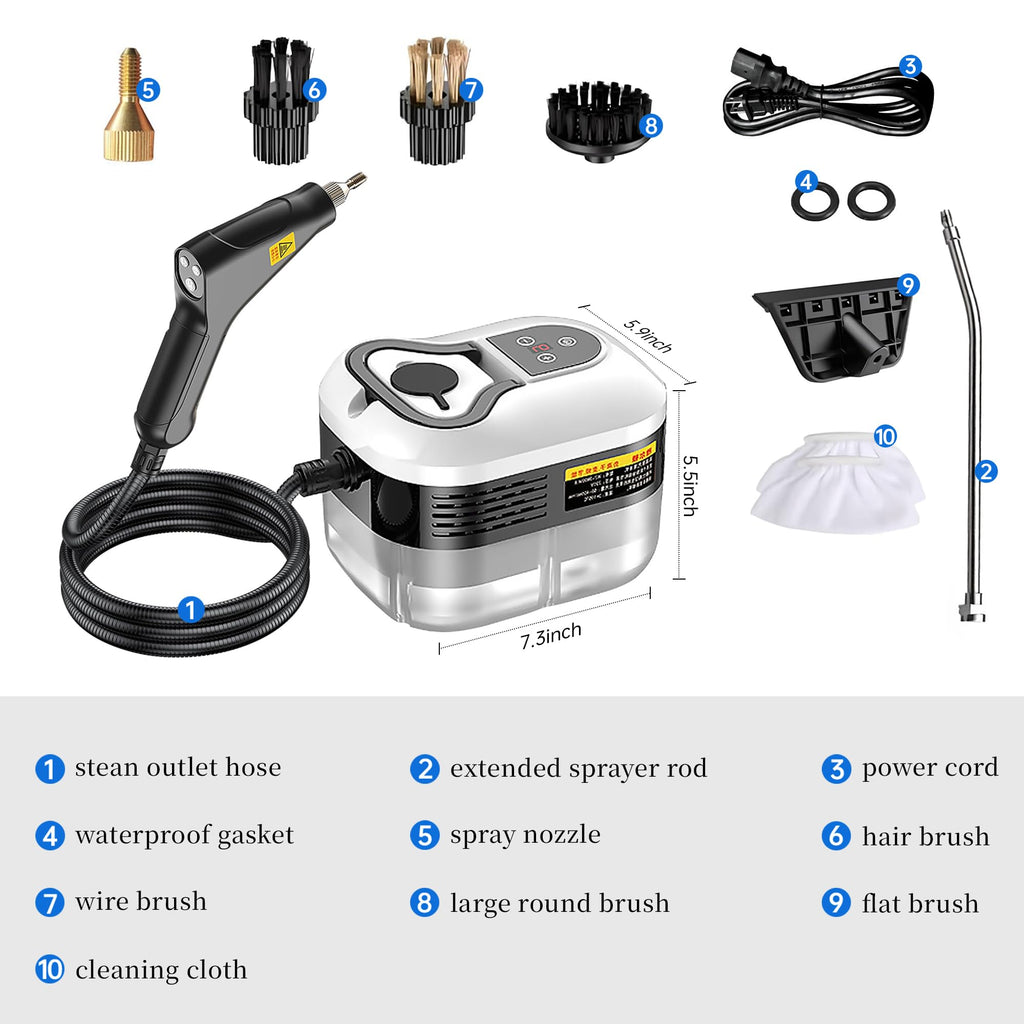2500W Handheld Steam Cleaner I31782