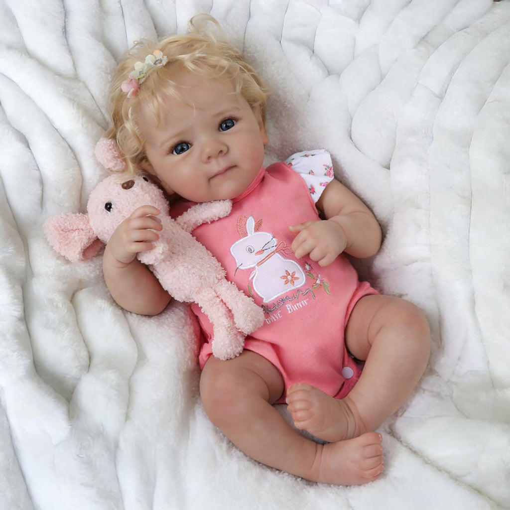 20 Inch Realistic Silicone Vinyl Baby Doll Y443