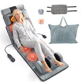 Full Body Massage Mat with Heat, 10 Vibrating Nodes, 9 Modes, 3 Heating Levels, Detachable Neck Foot Massager M670780