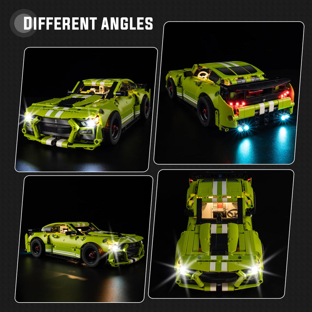 Light Kit Compatible with Technic Car, Lighting Accessories for Display C952624