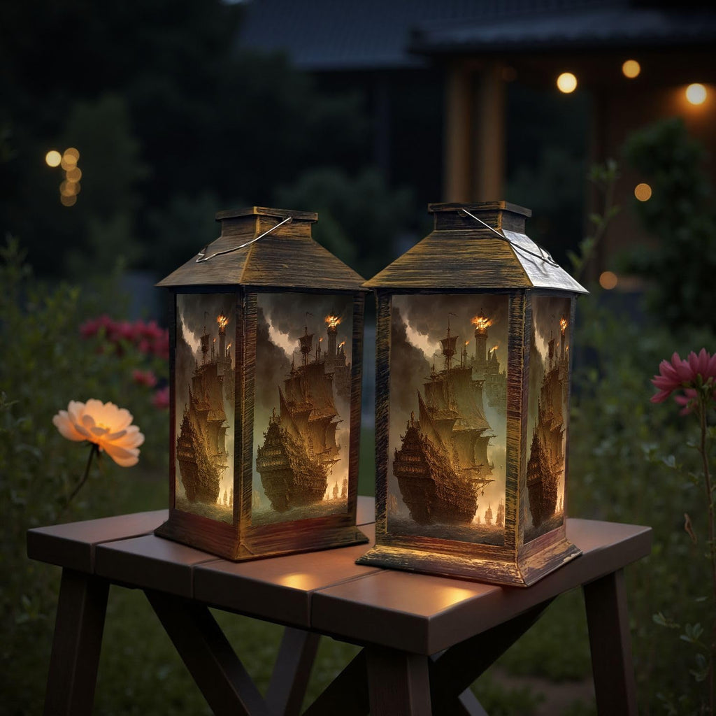 Waterproof Solar Powered Hanging Lantern B44456