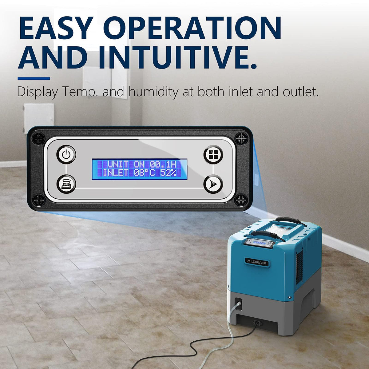 180 PPD Commercial & Industrial Dehumidifier with Pump D66009