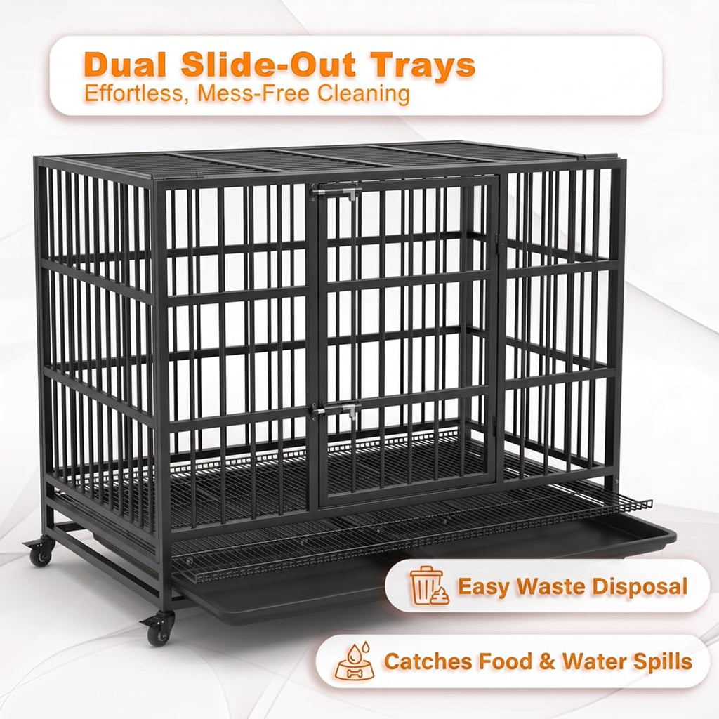 48" Heavy Duty Dog Crate U47696