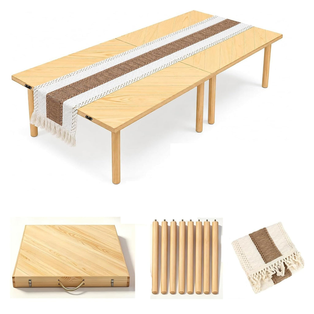 Folding Wooden Picnic Table U95330