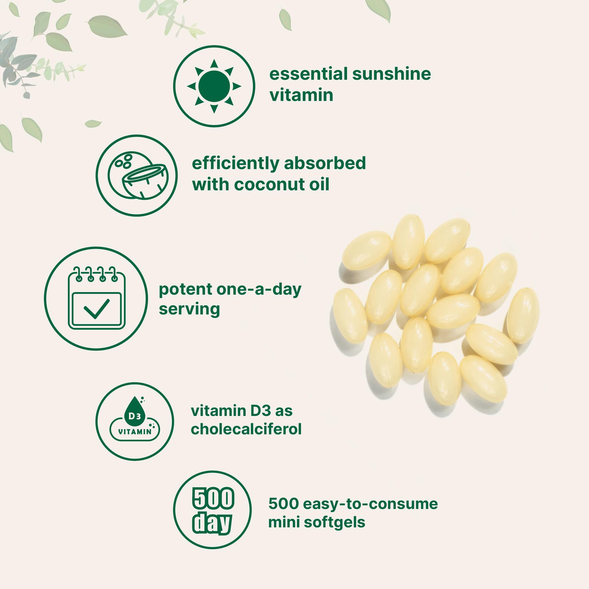 Multi Collagen Protein Powder & Vitamin D3 Bundle Pack W635