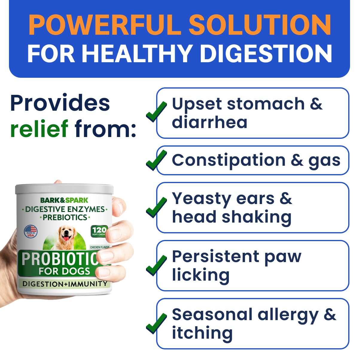 Dog Probiotics + Omega 3 Fish Oil Bundle L44637