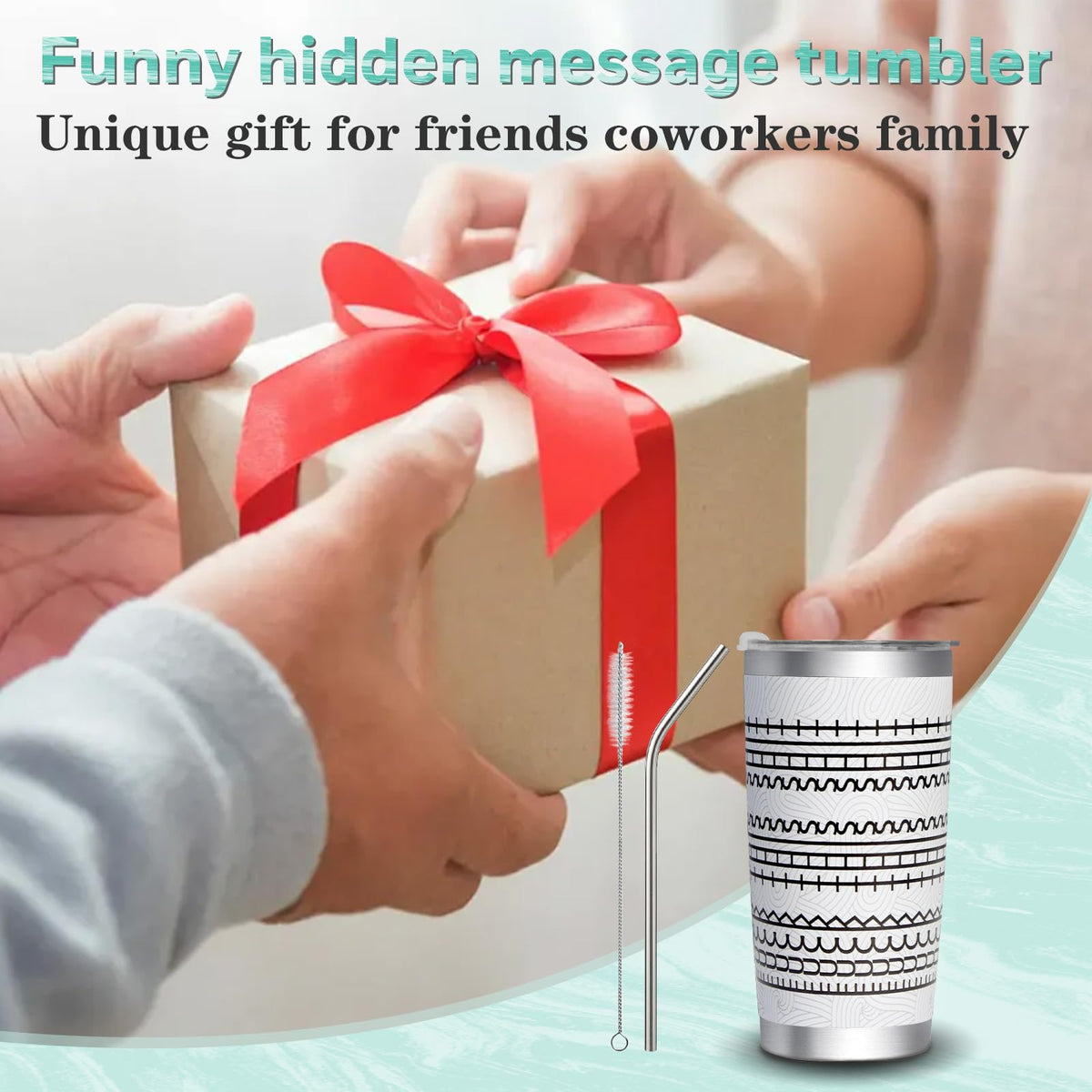 20oz Stainless Steel Travel Tumbler A282925