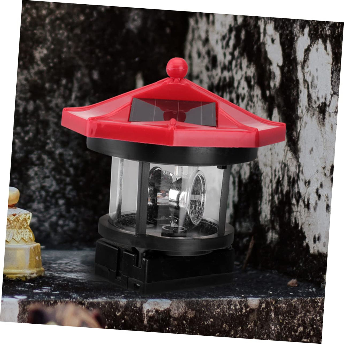 Solar Powered Lighthouse LED Garden Light B318443
