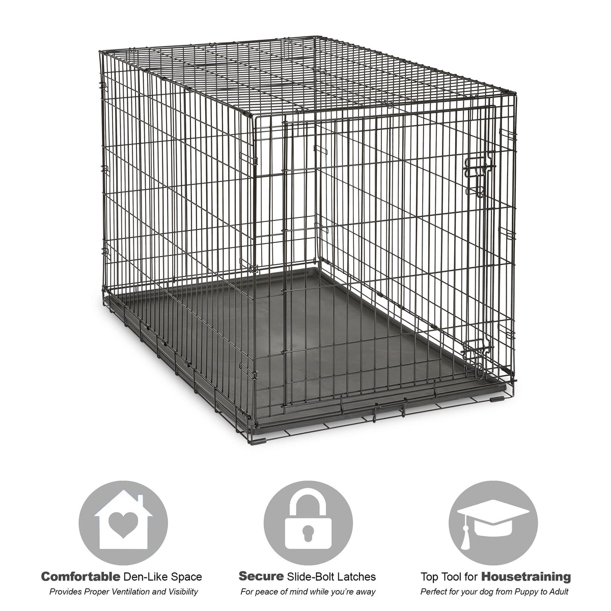 48-Inch Single Door Crate H81521