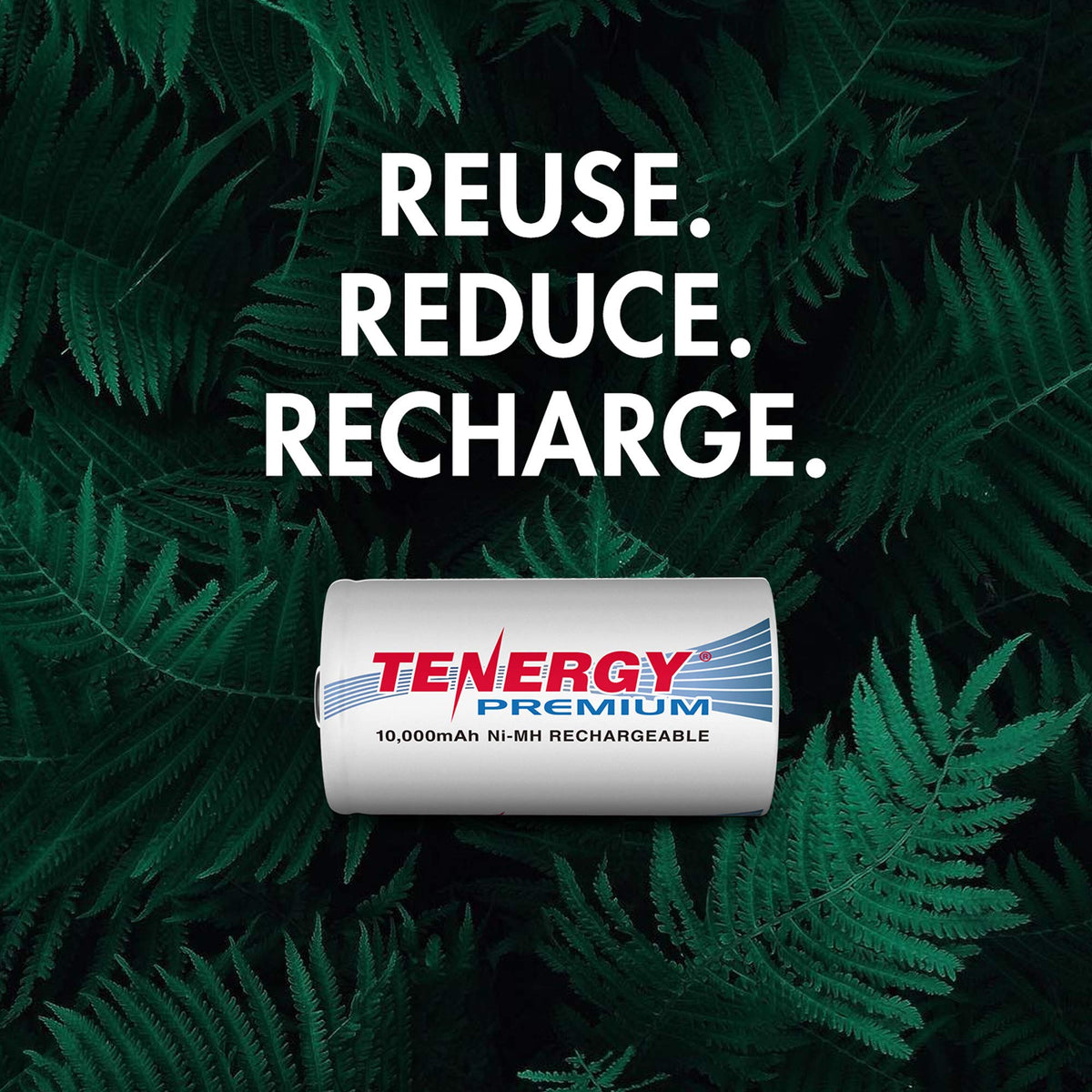 12 pcs D NiMH Rechargeable Batteries B628