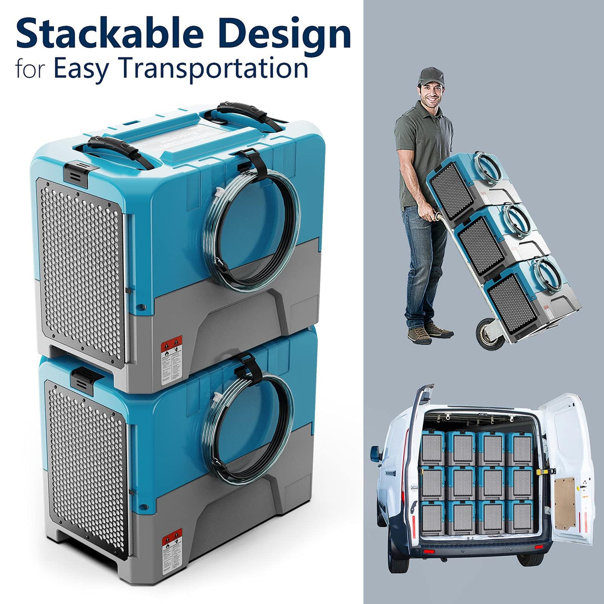 180 PPD Commercial & Industrial Dehumidifier with Pump D66009