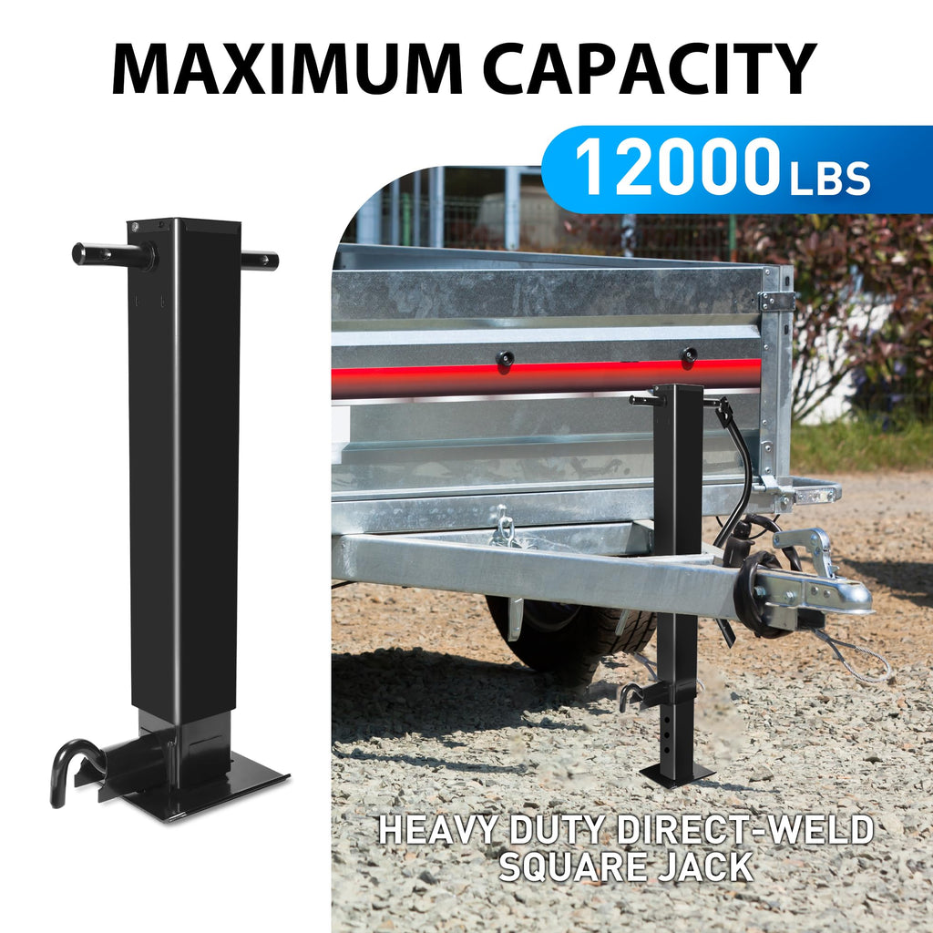 12000lbs Capacity Heavy-Duty Trailer Jack R843
