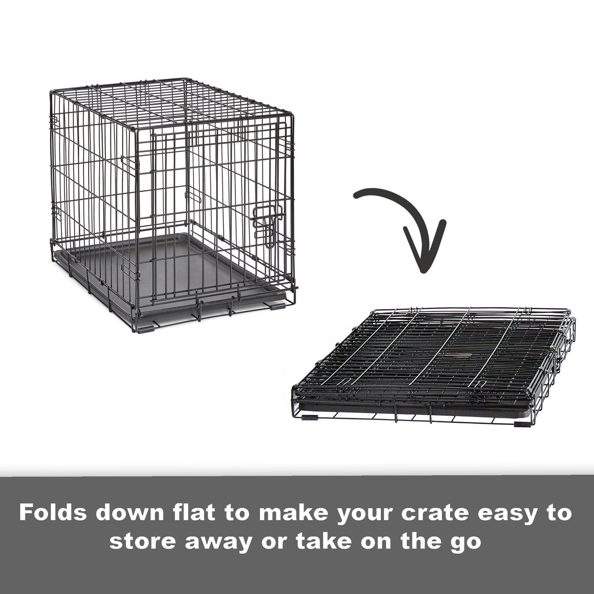48-Inch Single Door Crate H81521