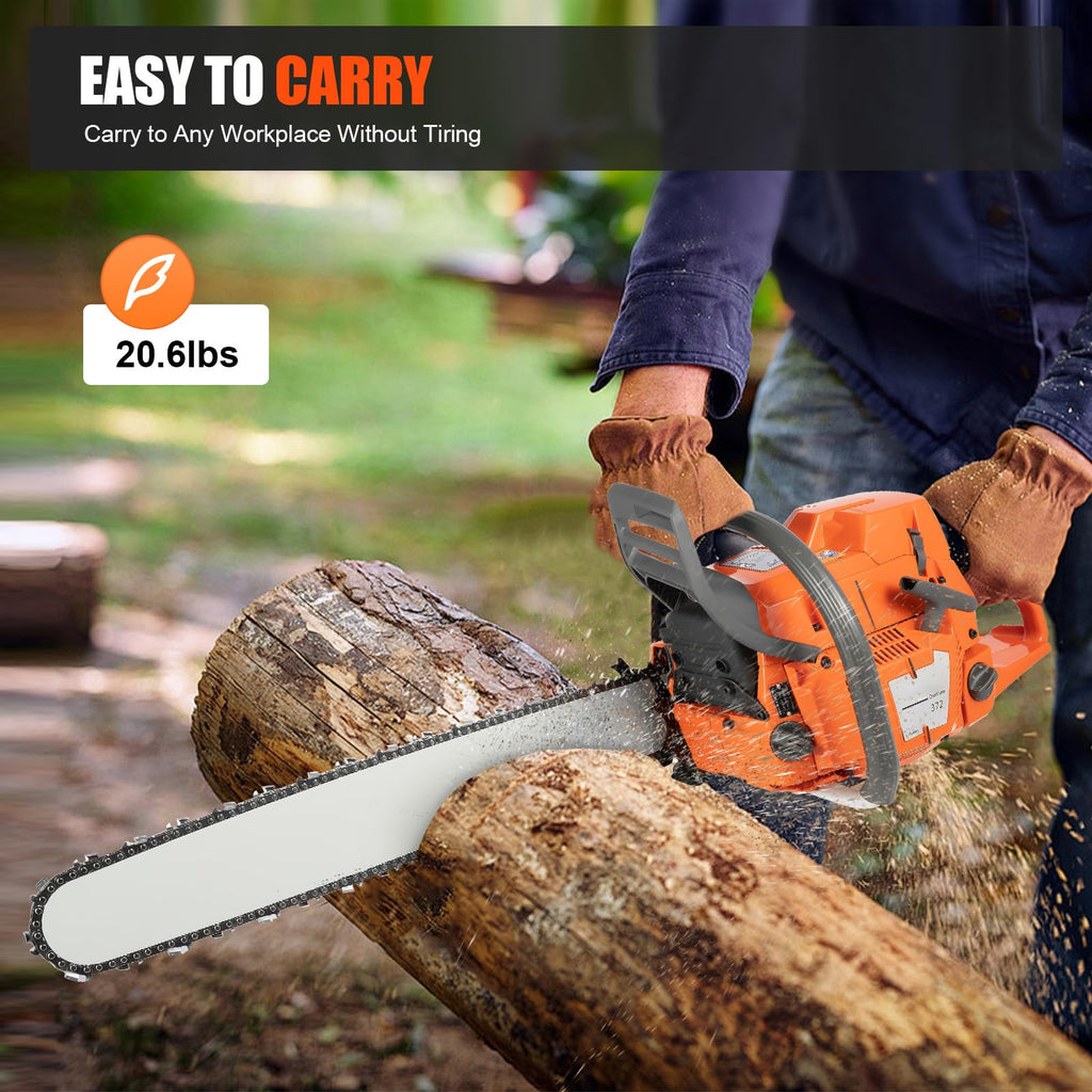 24 Inch 72CC 2-Stroke Gas Chainsaw N32897