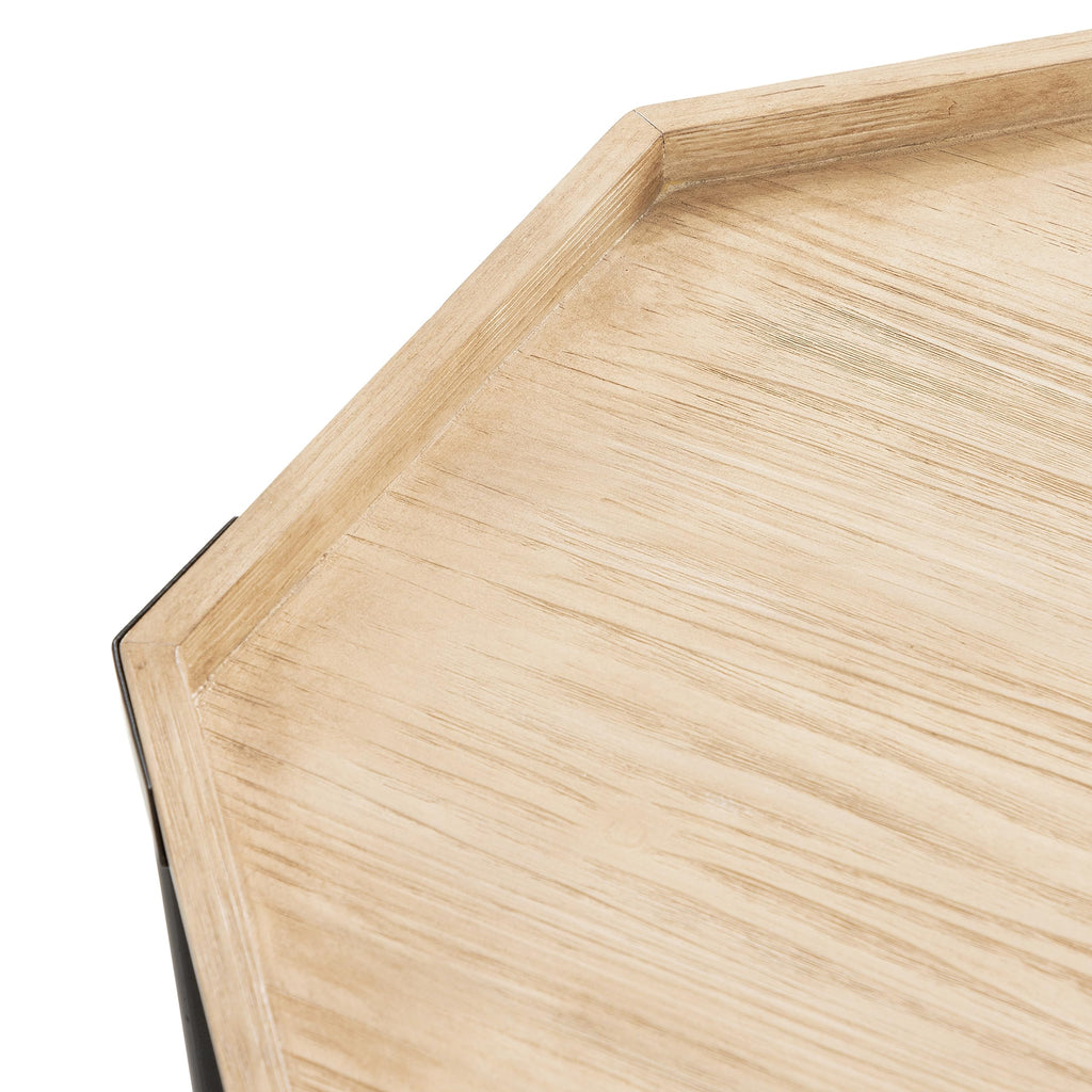 Two-Tone Octagon Coffee Table N490