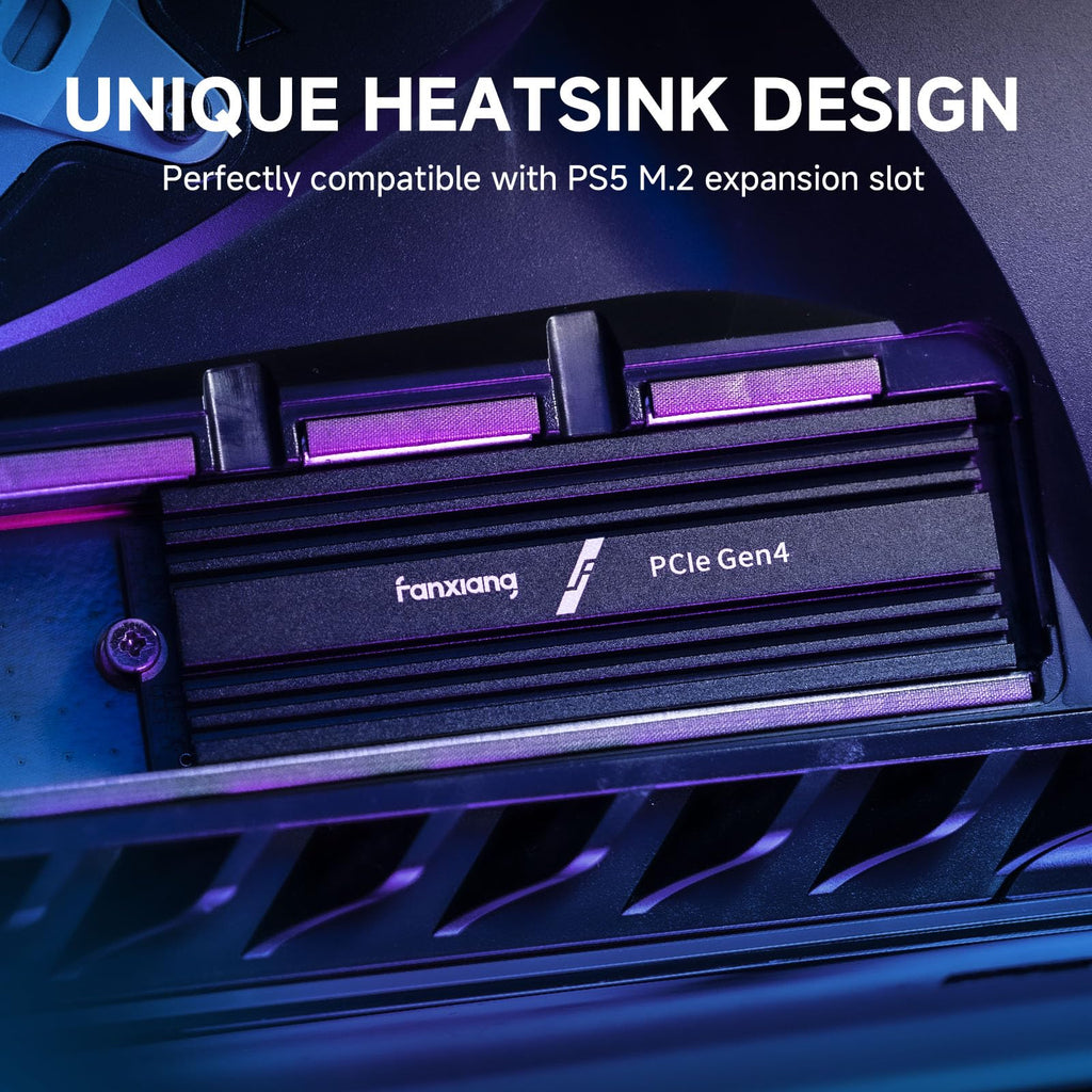 1TB NVMe M.2 PCIe Gen 4 Internal SSD with Heatsink X3258