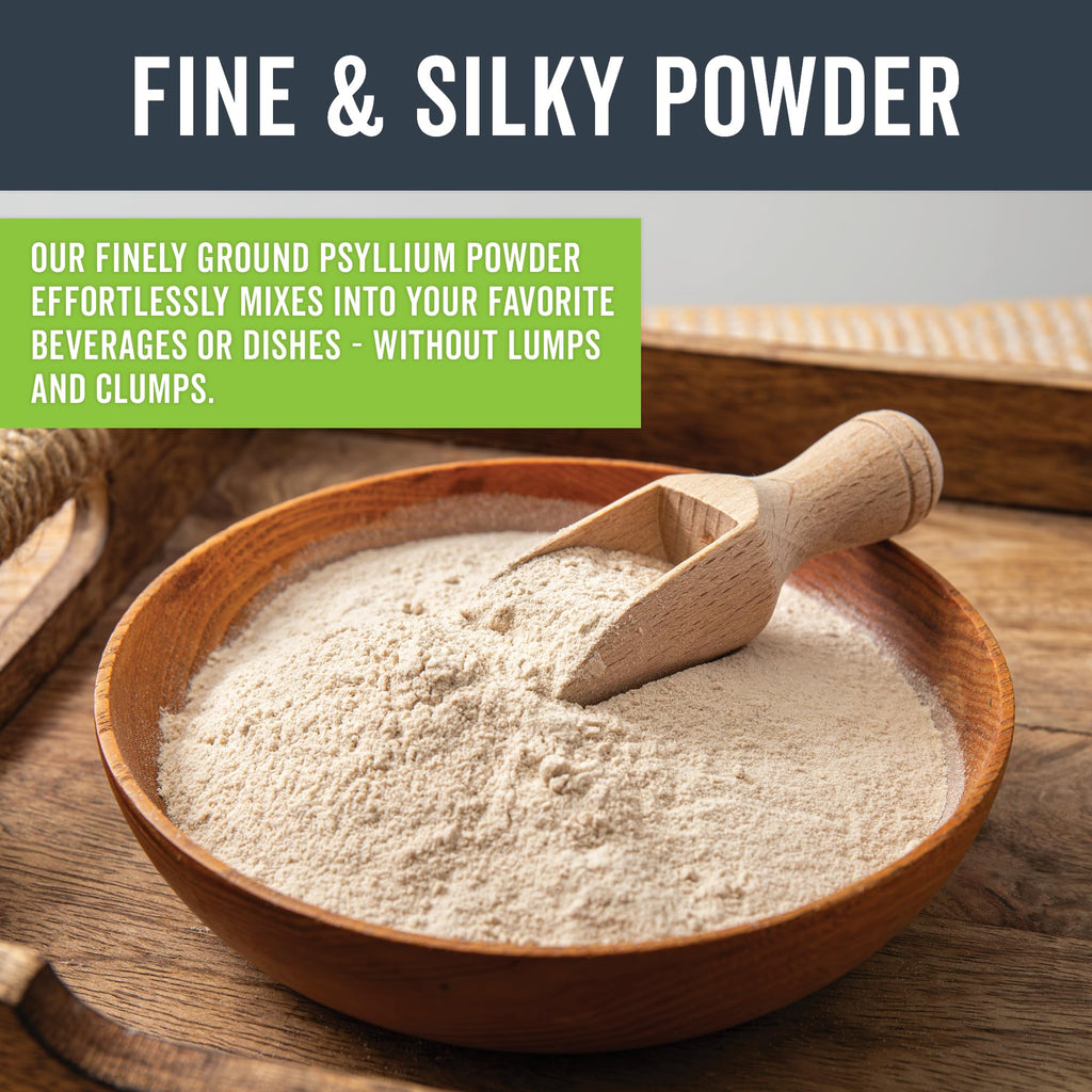 Organic Psyllium Husk Powder, 24 oz H732