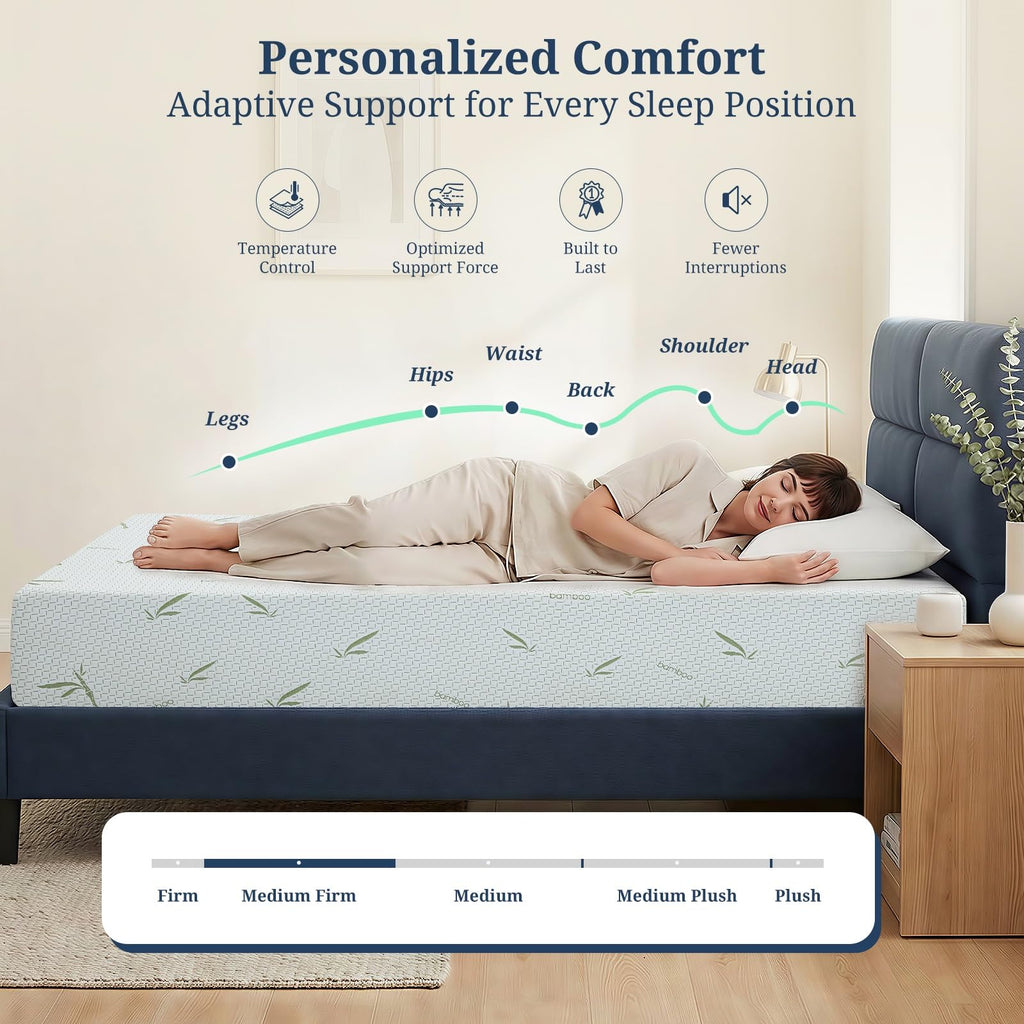 5 Inch Gel Infused Memory Foam Mattress U326086