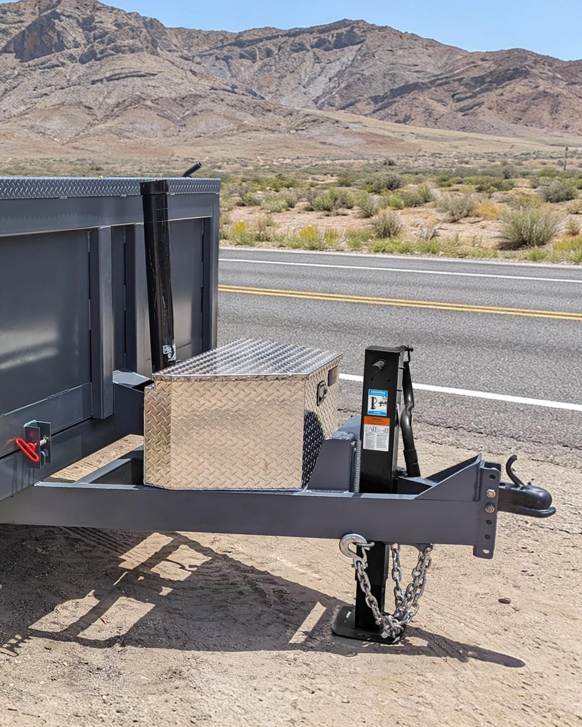 12000 lbs Heavy Duty Trailer Jack P41412