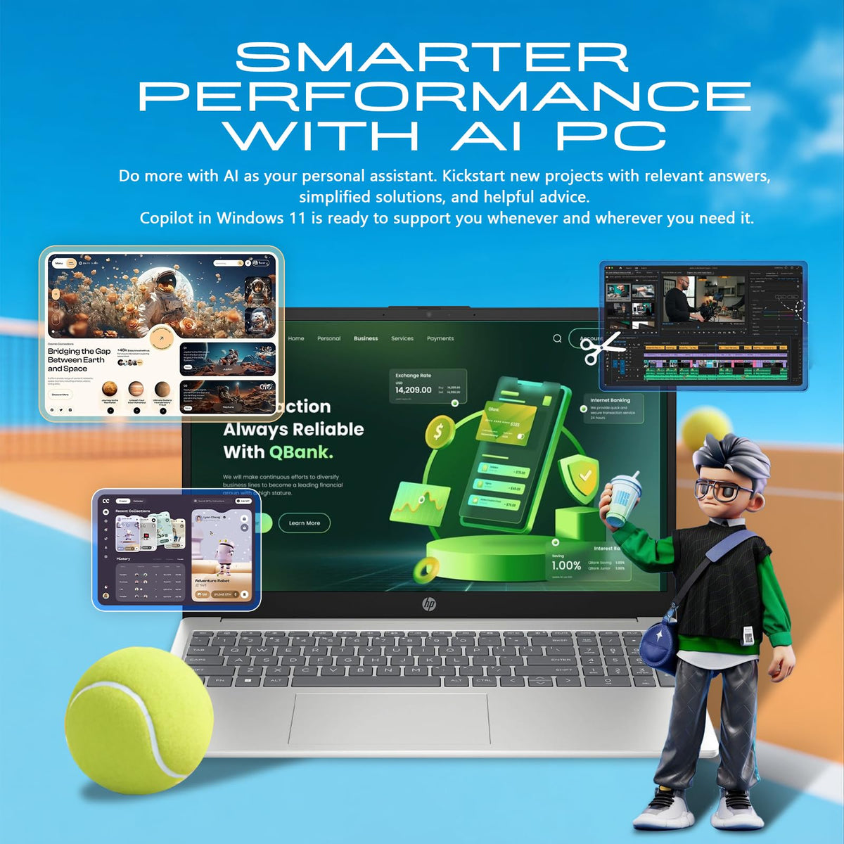 15.6-inch Touchscreen Laptop, 16GB RAM, 512GB SSD C24030