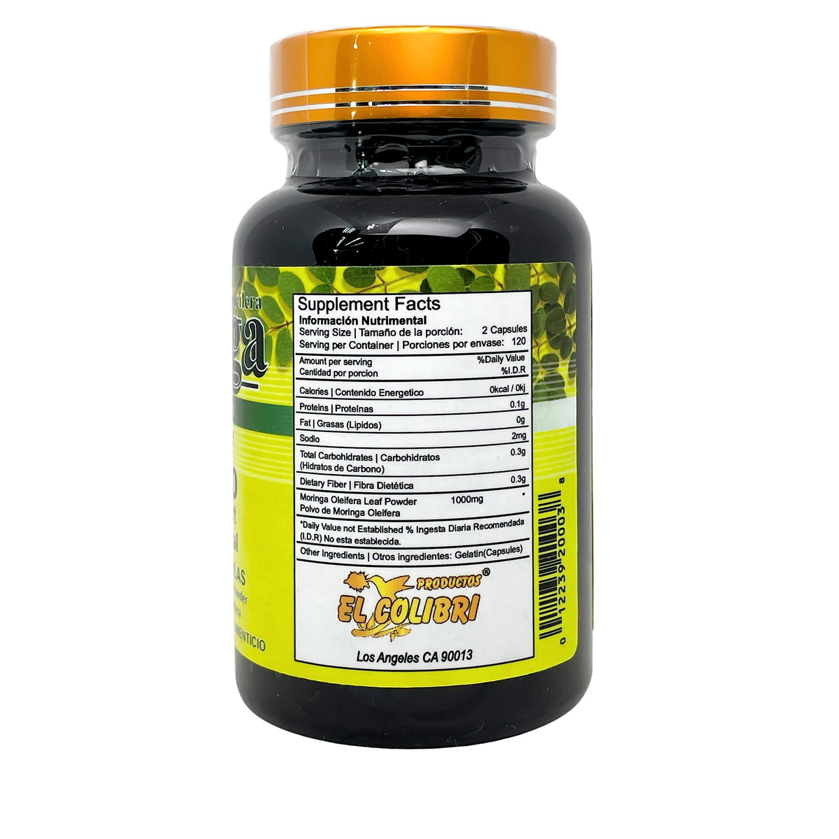 Moringa 1000mg 120 Capsules P3802