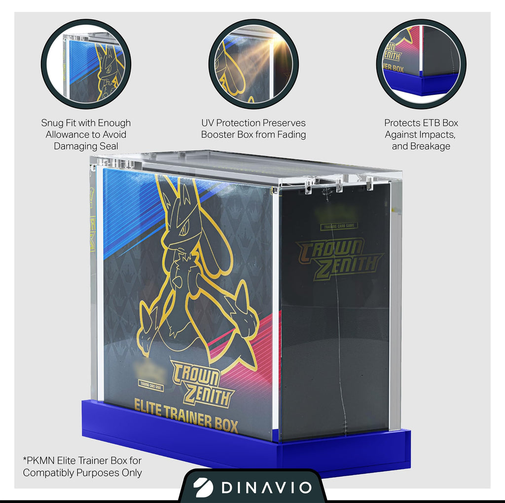 Acrylic Elite Trainer Box Protector Case F9608