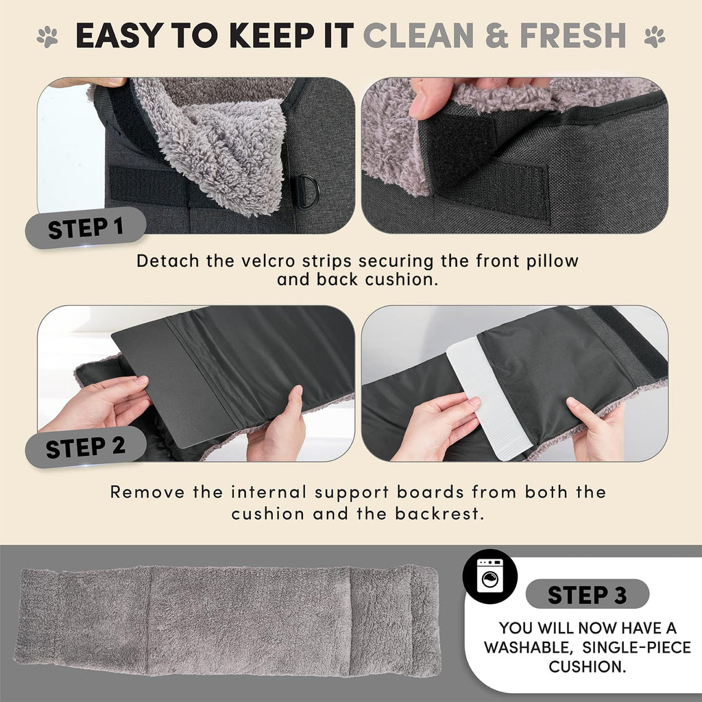 Grey Dog Car Seat Z98881