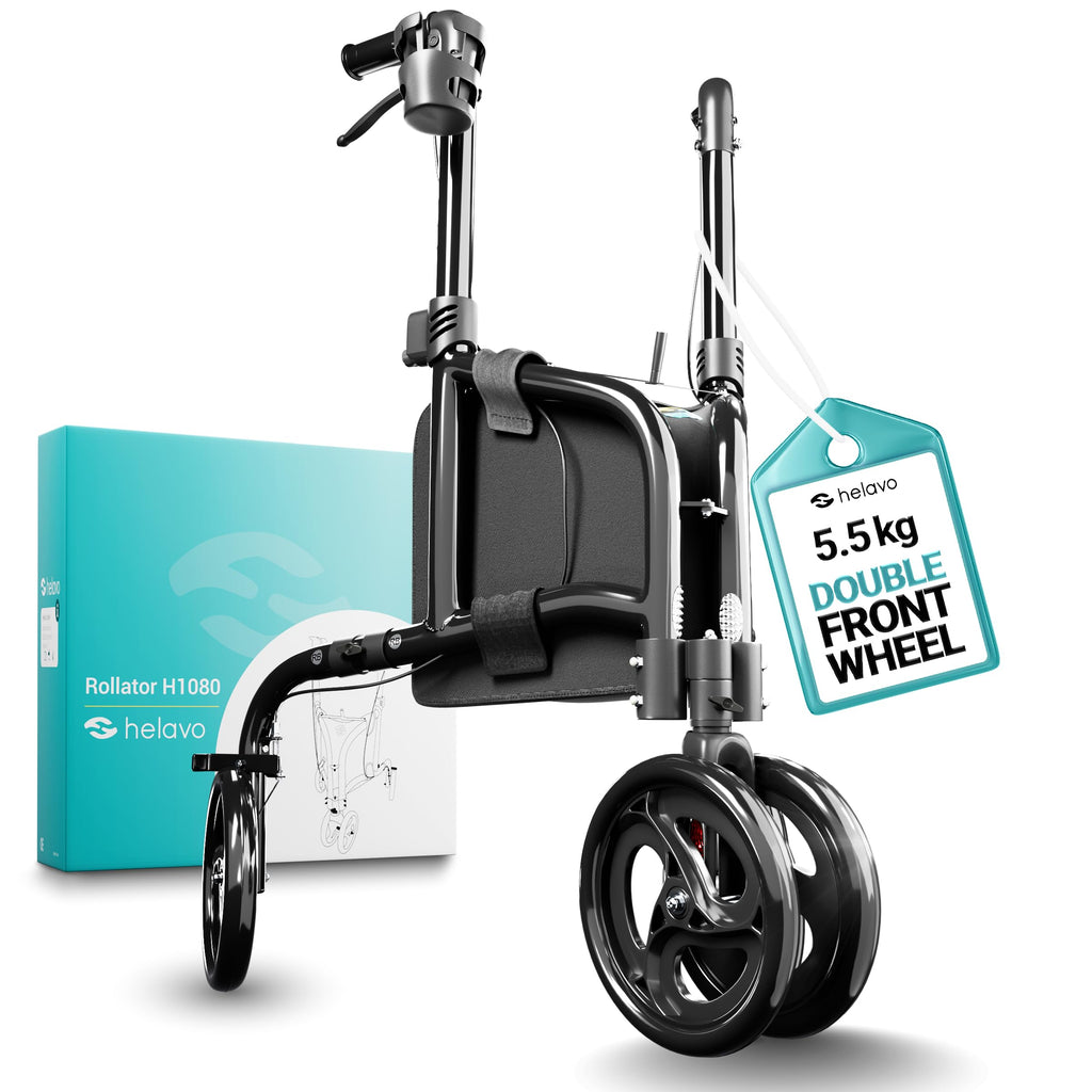 3 Wheel Walker with Double Front Wheels Y458