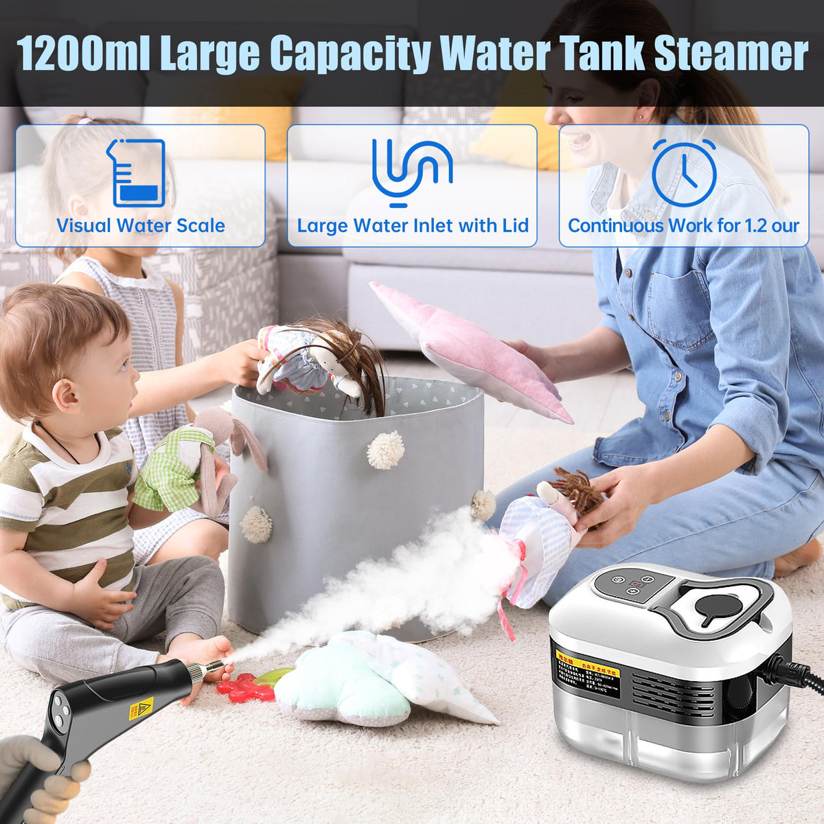 2500W Handheld Steam Cleaner I31782