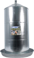Galvanized 8 Gallon Poultry Waterer B166937