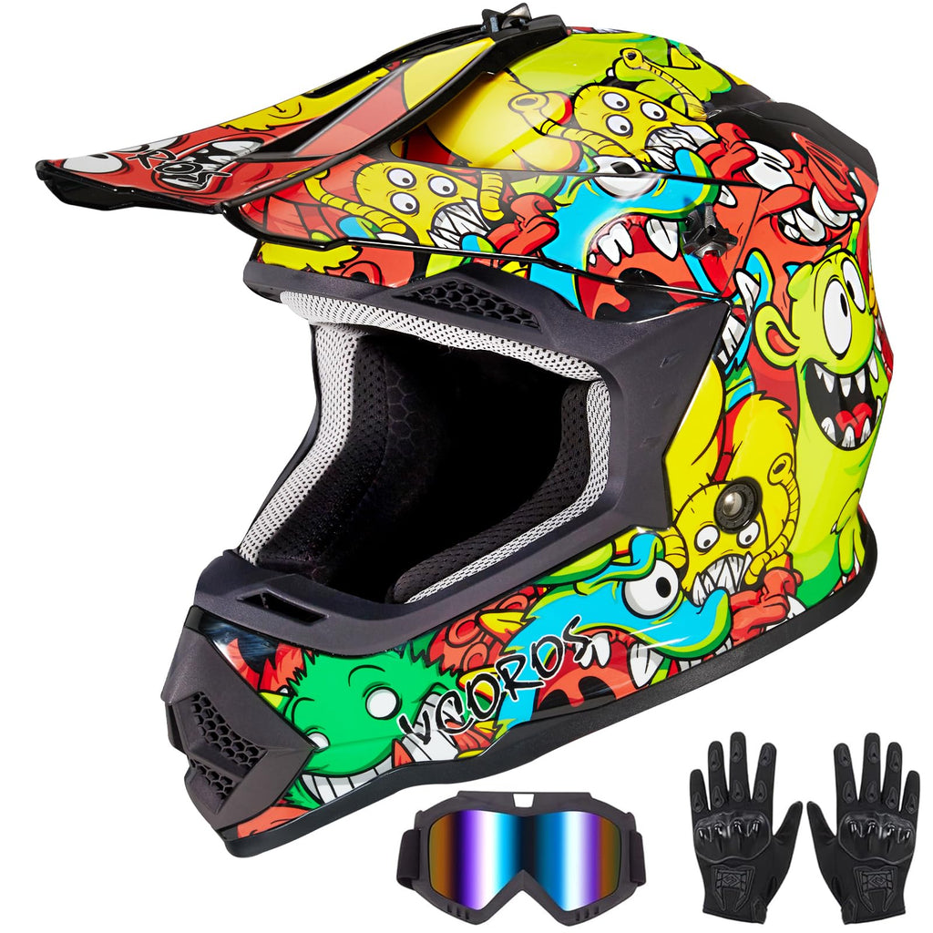 Kids DOT Approved Motocross Helmets B39845