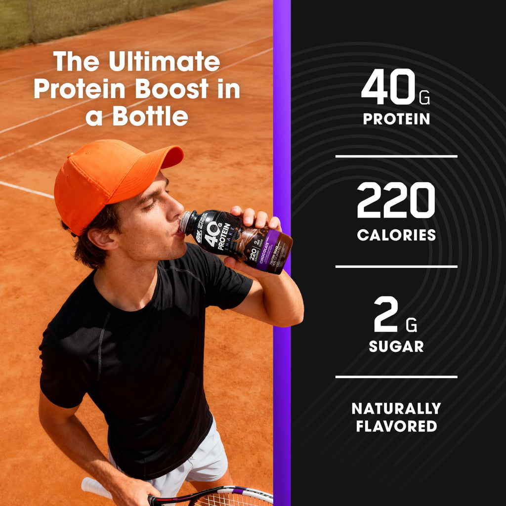 40g Protein Shake, Chocolate, 14 Fl Oz, 12 Ct X757745