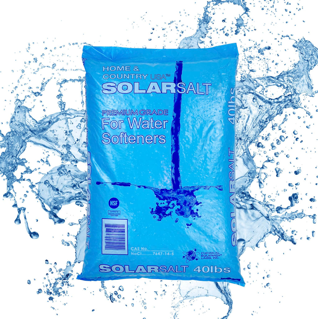 40 Pound Bag All Natural Solar Salt for Water Softener T54618