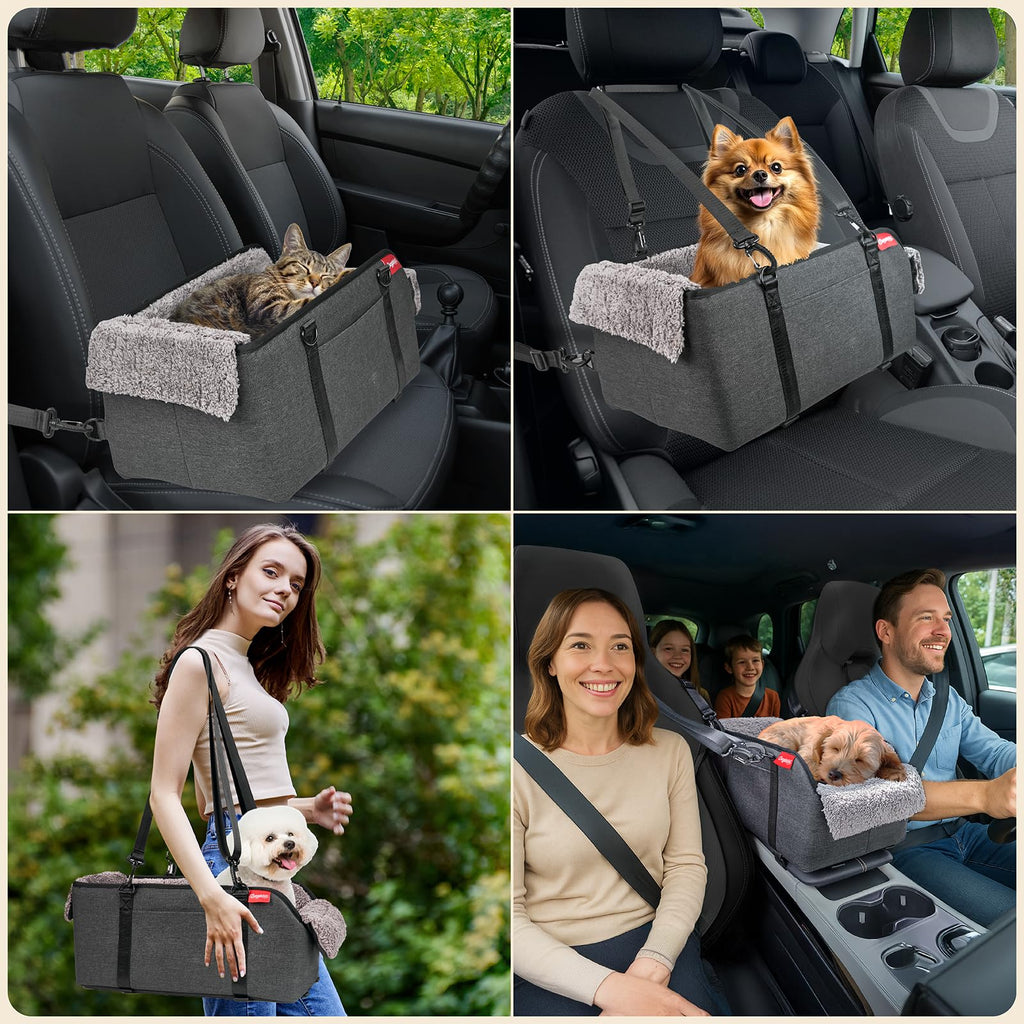 Grey Dog Car Seat Z98881