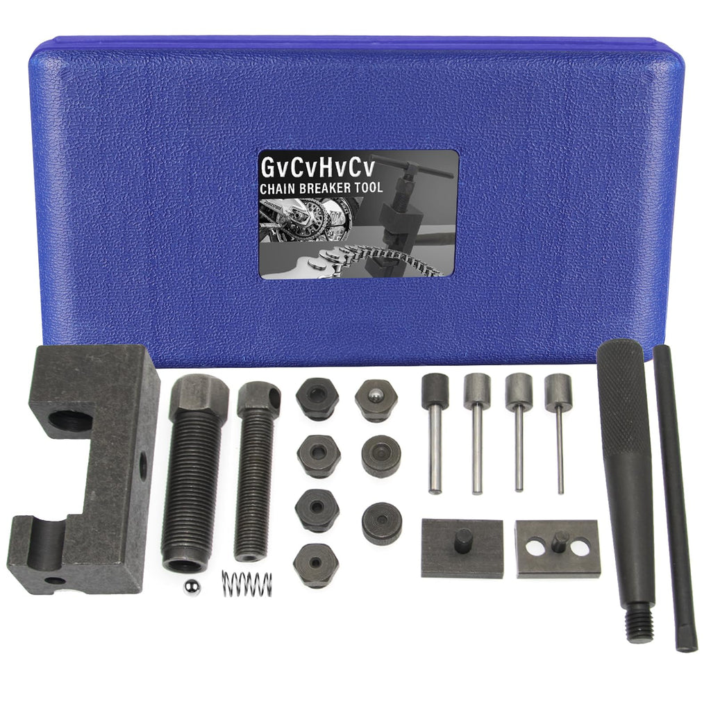 19pc Motorcycle Chain Breaker Rivet Tool Set L218