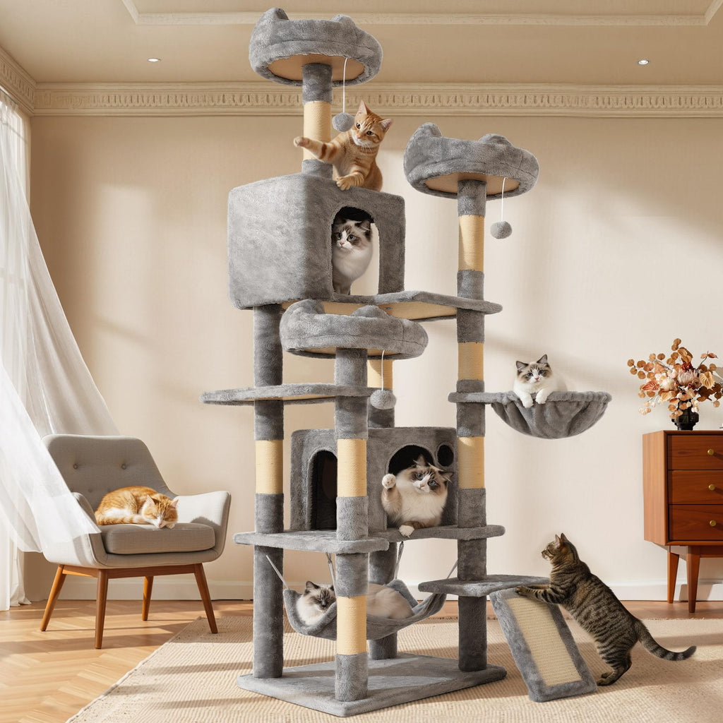 75-Inch Tall Multi-Level Cat Tree O926