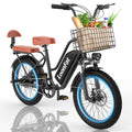 Peak 1000W 48V 13Ah Electric Bike with Rear Seat & Front Basket G330449