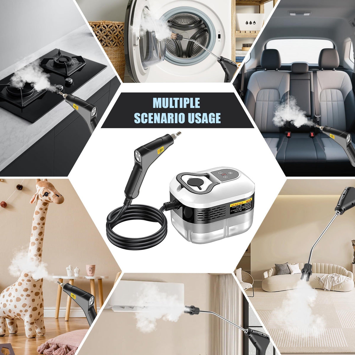 2500W Handheld Steam Cleaner I31782