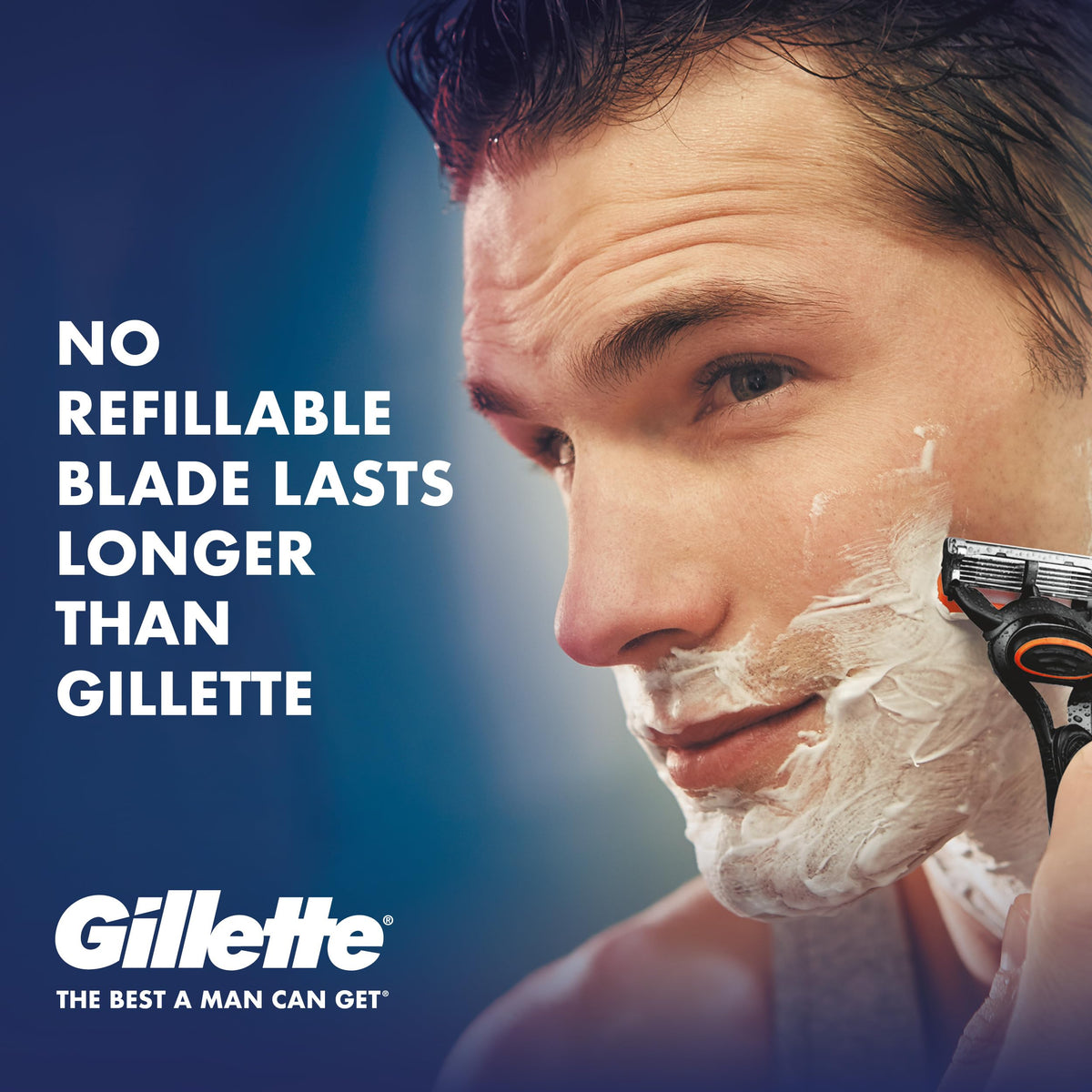 Razor Handle + 2 Razor Blade Refills G34375