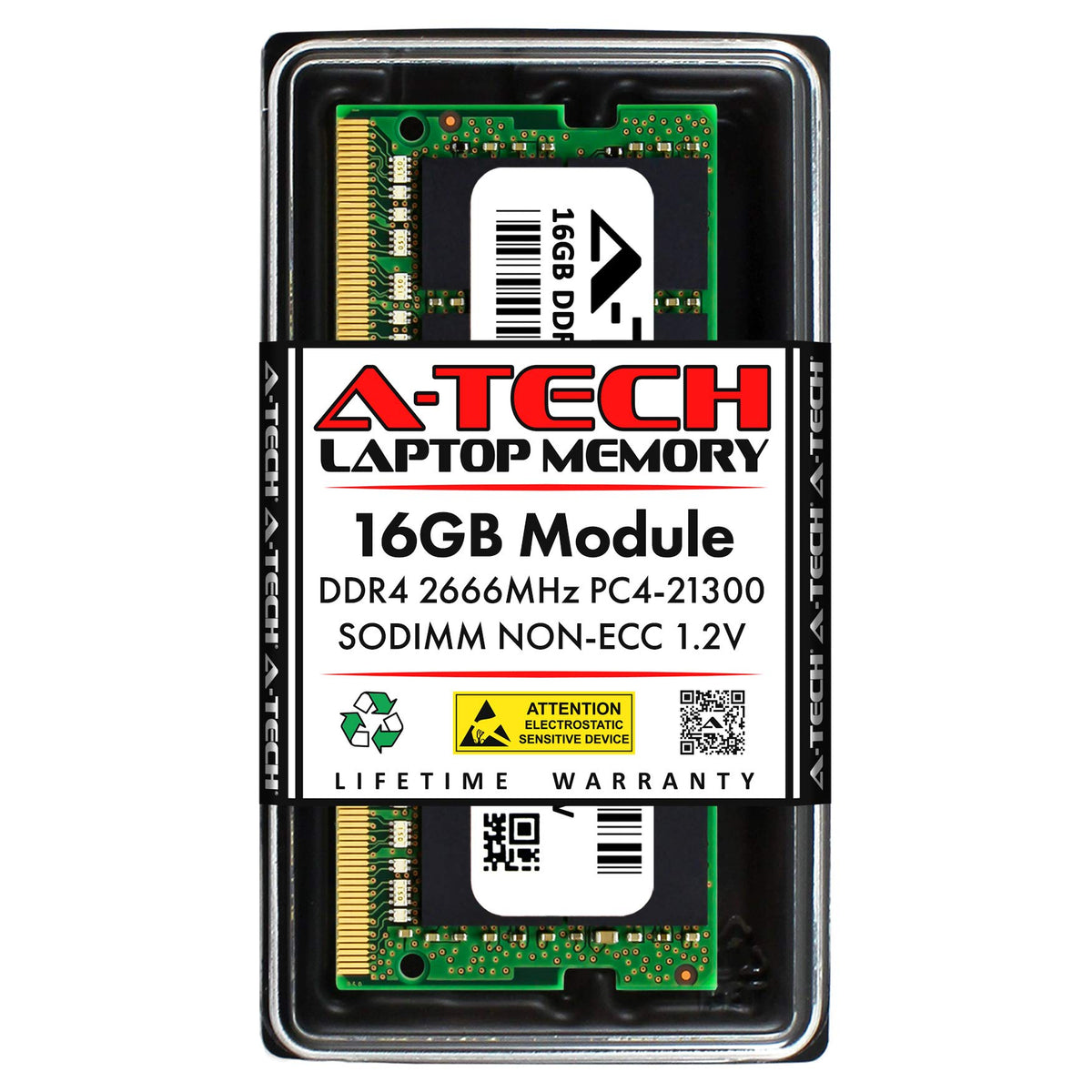 16GB DDR4 2666MHz SODIMM Laptop Memory G6203