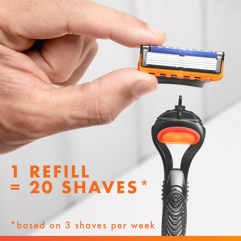 Razor Handle + 2 Razor Blade Refills G34375