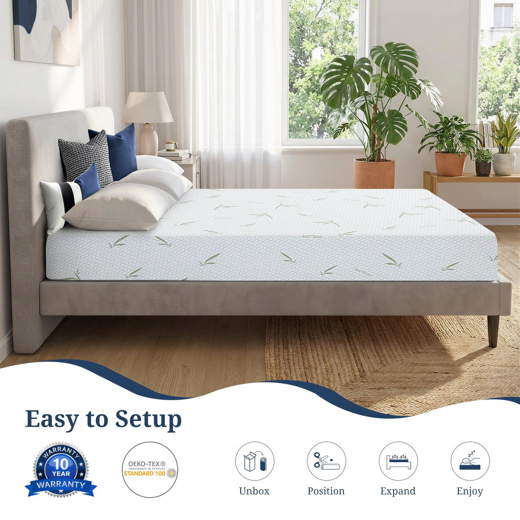 5 Inch Gel Infused Memory Foam Mattress U326086