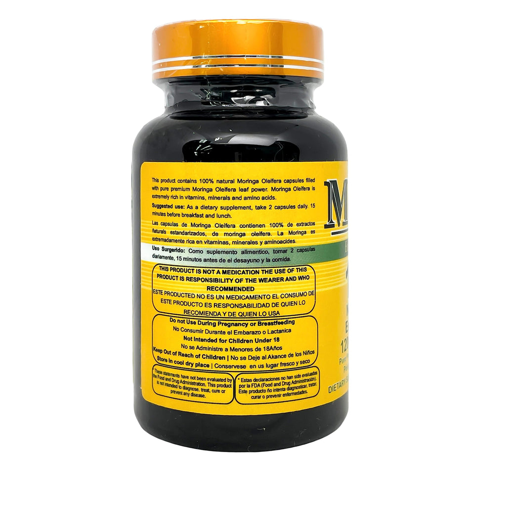 Moringa 1000mg 120 Capsules P3802