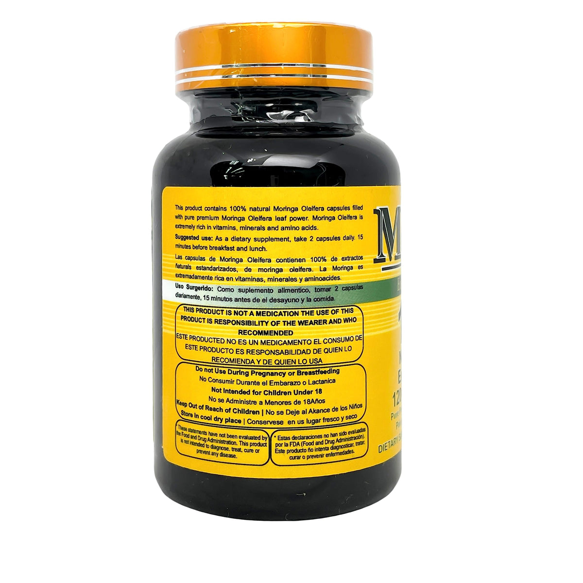 Moringa 1000mg 120 Capsules P3802