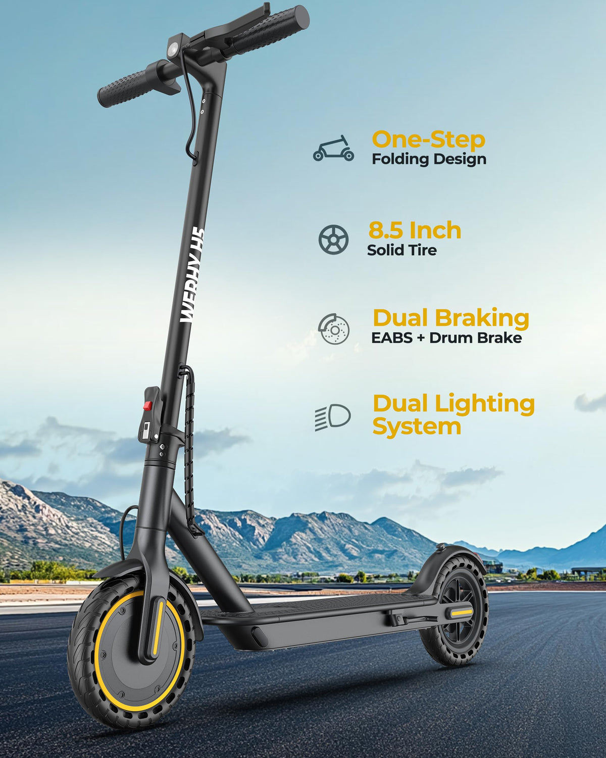 500W Electric Scooter G8688